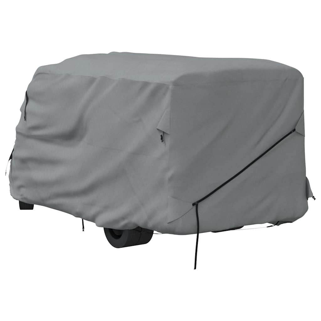 asuntoauton päälliset harmaa 570x235x275 cm kuitukangas