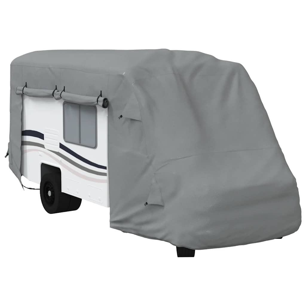 asuntoauton päälliset harmaa 610x235x275 cm kuitukangas