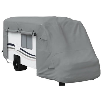 asuntoauton päälliset harmaa 610x235x275 cm kuitukangas