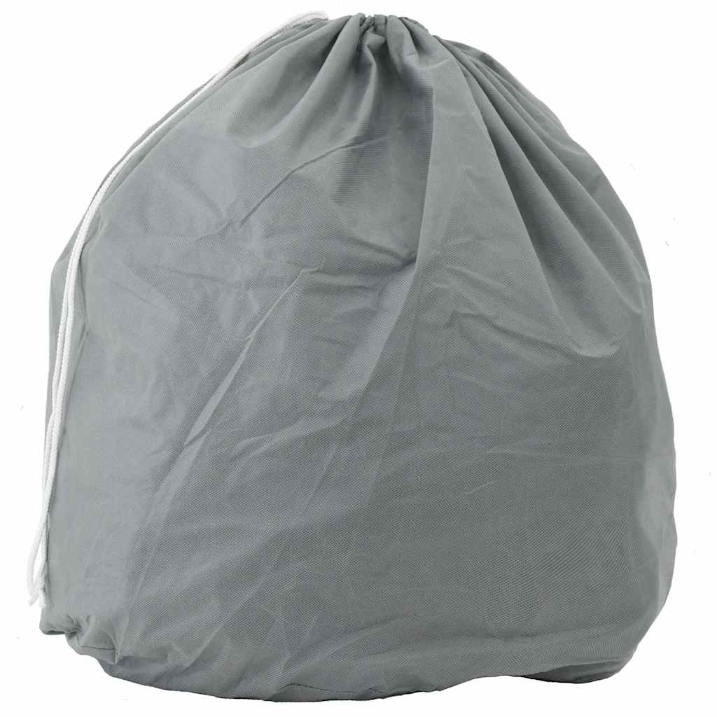 asuntoauton päälliset harmaa 610x235x275 cm kuitukangas
