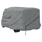 asuntoauton päälliset harmaa 610x235x275 cm kuitukangas