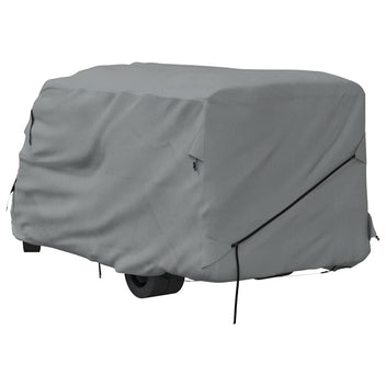 asuntoauton päälliset harmaa 610x235x275 cm kuitukangas