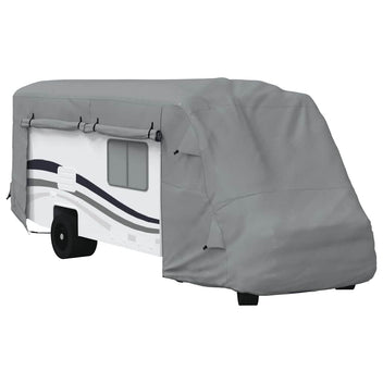 asuntoauton päälliset harmaa 660x235x275 cm kuitukangas