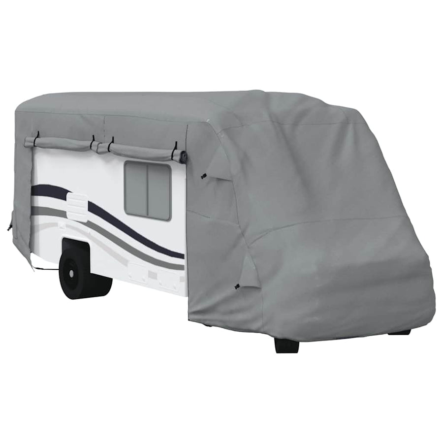 asuntoauton päälliset harmaa 660x235x275 cm kuitukangas
