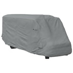 asuntoauton päälliset harmaa 660x235x275 cm kuitukangas