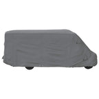 asuntoauton päälliset harmaa 660x235x275 cm kuitukangas
