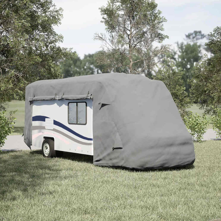 asuntoauton päälliset harmaa 730x235x275 cm kuitukangas