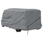 asuntoauton päälliset harmaa 730x235x275 cm kuitukangas