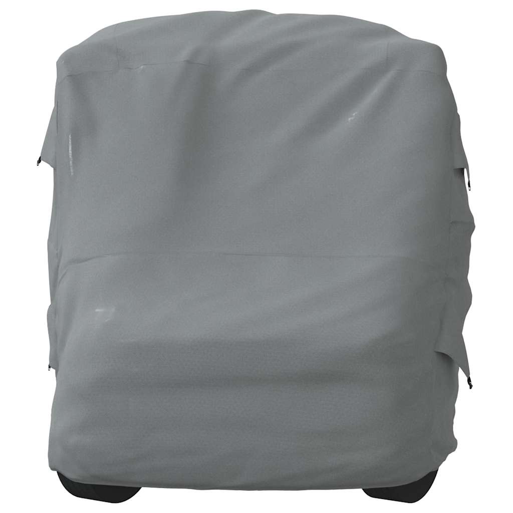 asuntoauton päälliset harmaa 870x235x275 cm kuitukangas