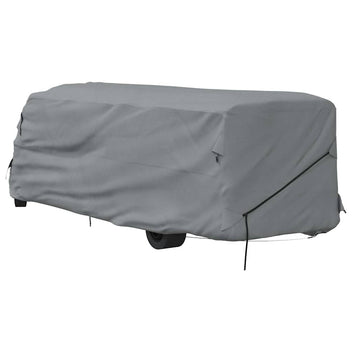 asuntoauton päälliset harmaa 970x235x275 cm kuitukangas