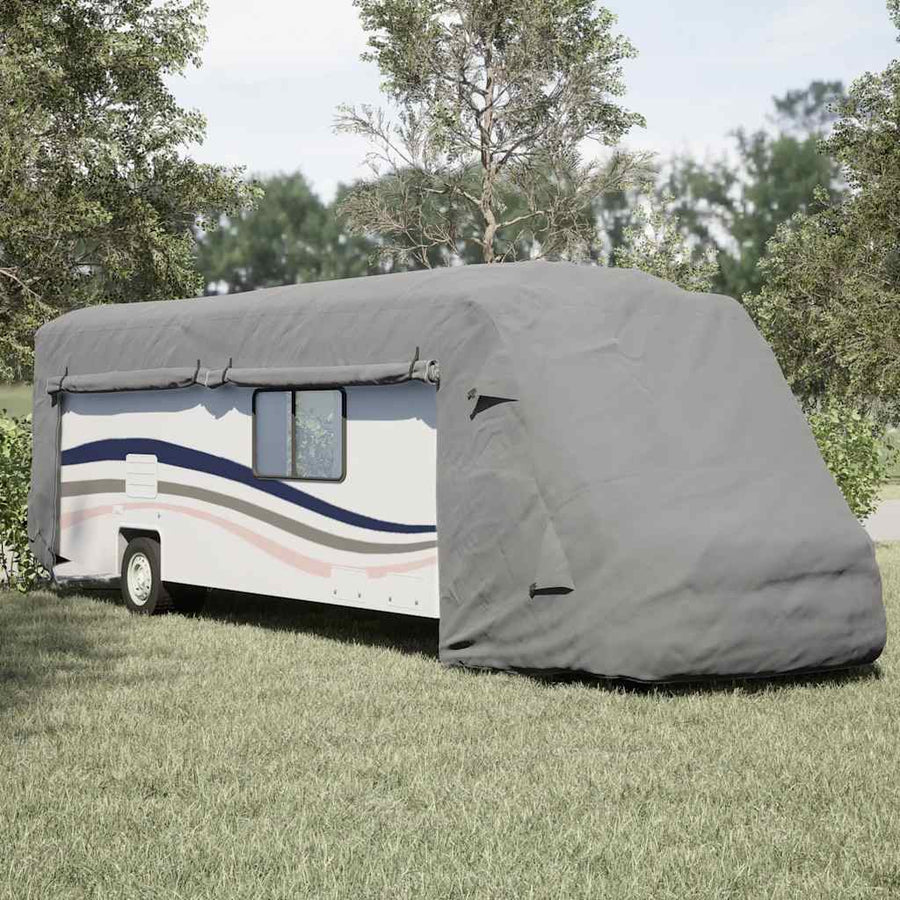 asuntoauton päälliset harmaa 970x235x275 cm kuitukangas