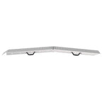 Kokoontaittuva ramppi 200kg 2 kpl Hopea 166 x 23 x 4,5 cm