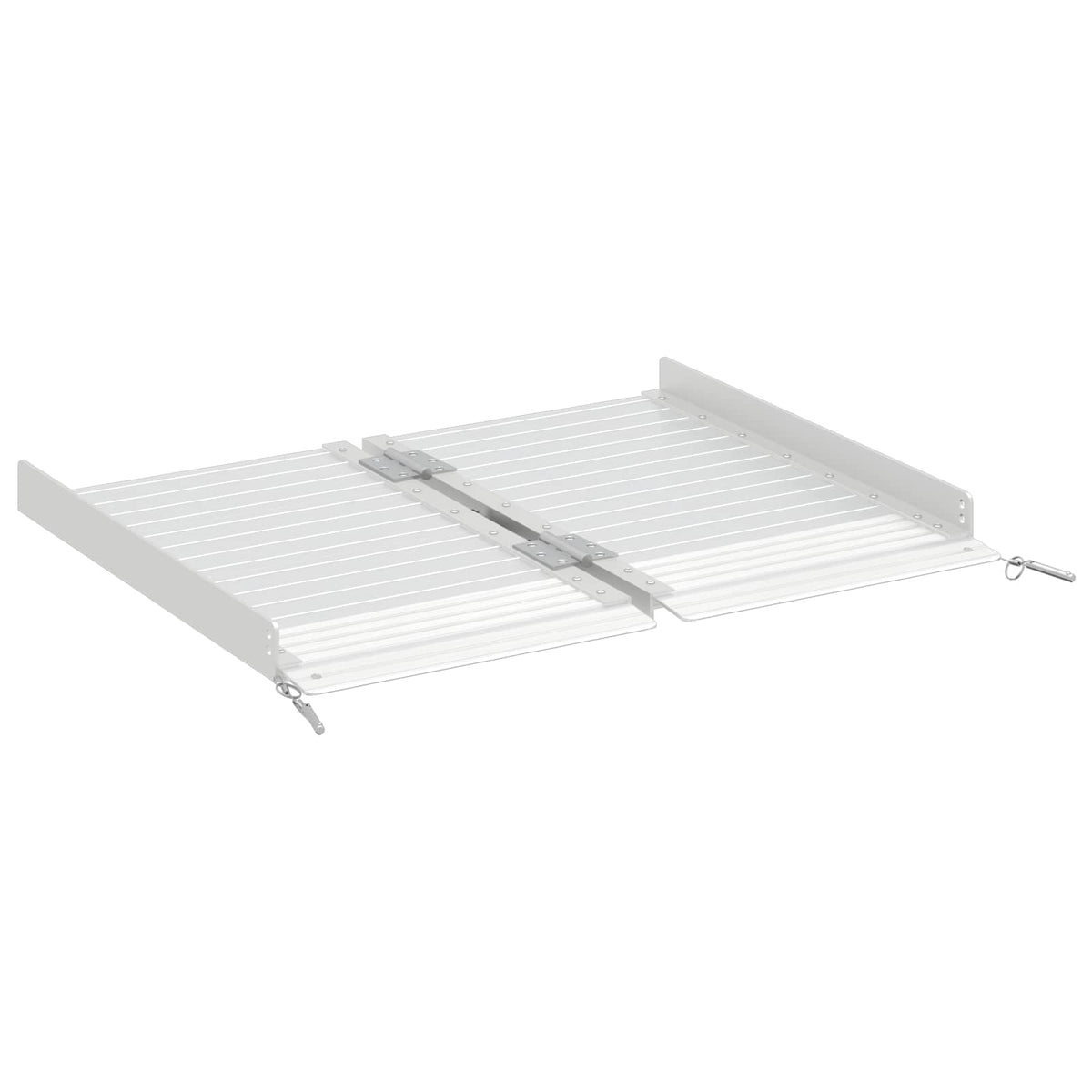 Rollaattorin ramppi 270 kg Hopea 270 kg Alumiini 62 x 73 x 5 cm