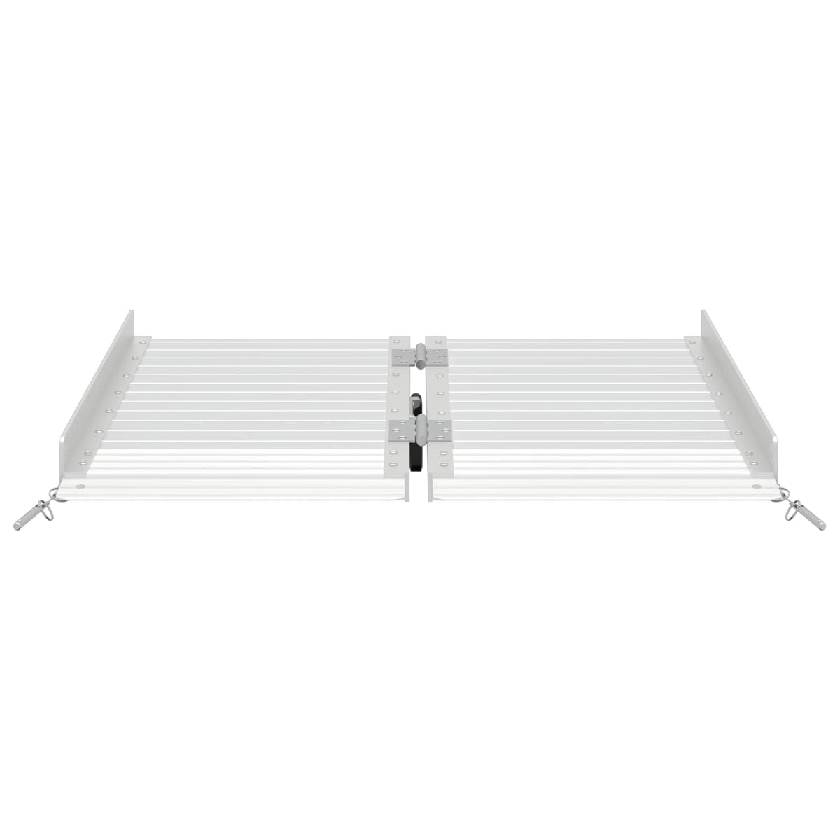 Rollaattorin ramppi 270 kg Hopea 270 kg Alumiini 62 x 73 x 5 cm
