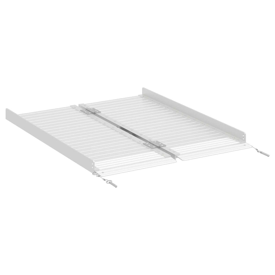 Rollaattorin ramppi 270 kg Hopea 270 kg Alumiini 92 x 73 x 5 cm