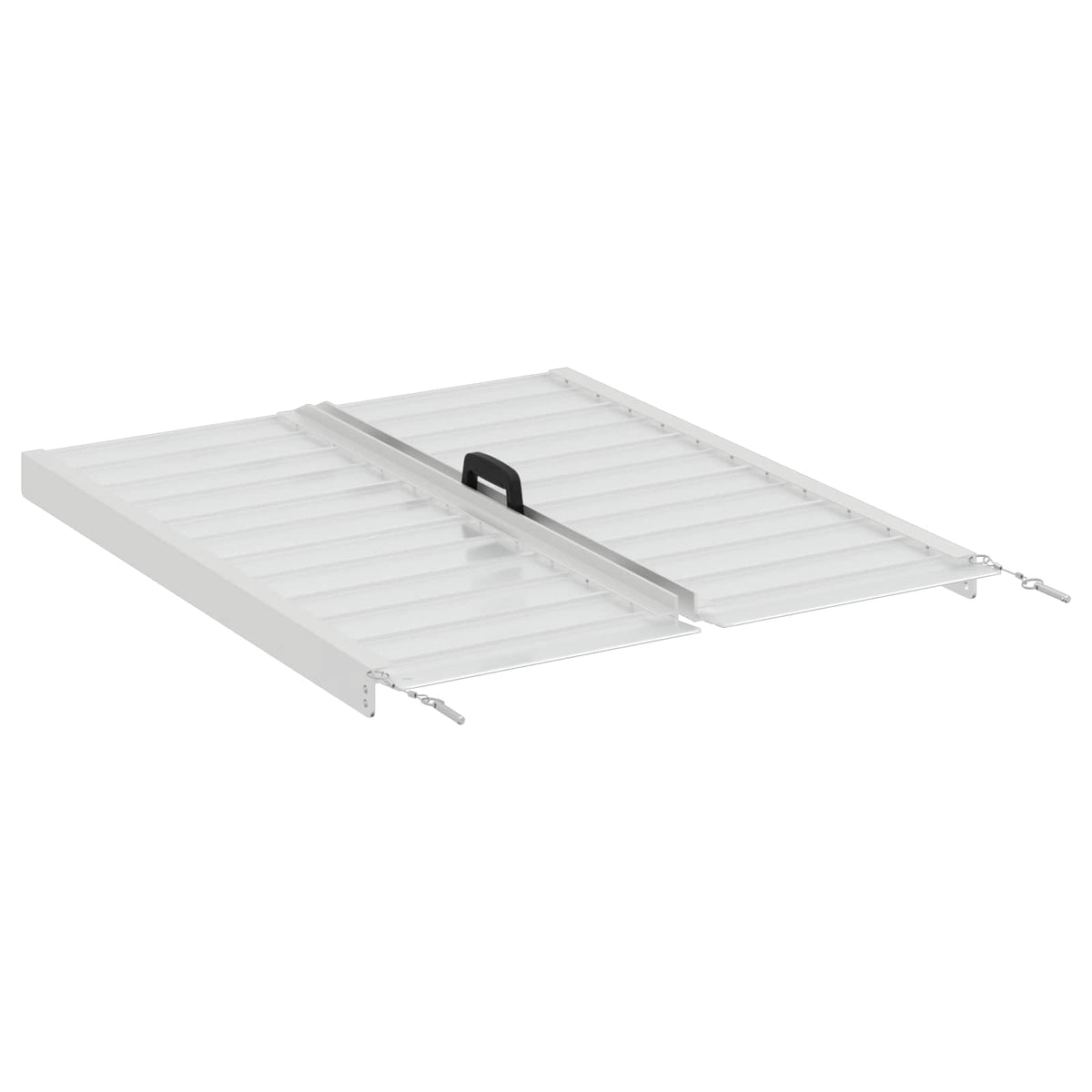 Rollaattorin ramppi 270 kg Hopea 270 kg Alumiini 92 x 73 x 5 cm