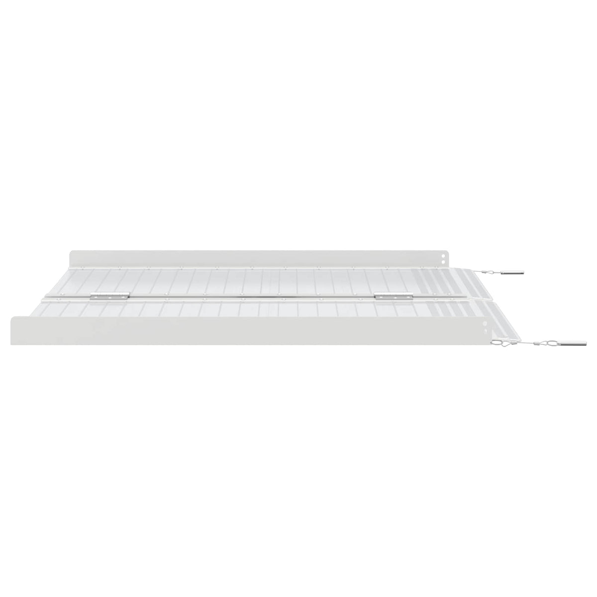 Rollaattorin ramppi 270 kg Hopea 270 kg Alumiini 92 x 73 x 5 cm