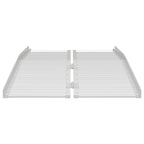 Rollaattorin ramppi 270 kg Hopea 270 kg Alumiini 122 x 73 x 5 cm