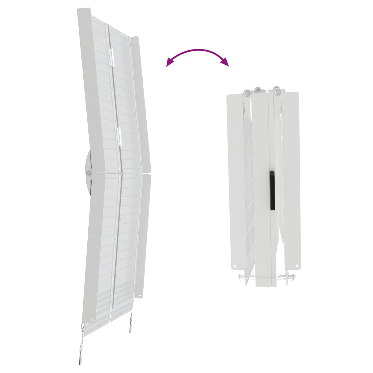 Rollaattorin ramppi 270 kg Hopea 270 kg Alumiini 122 x 73 x 5 cm