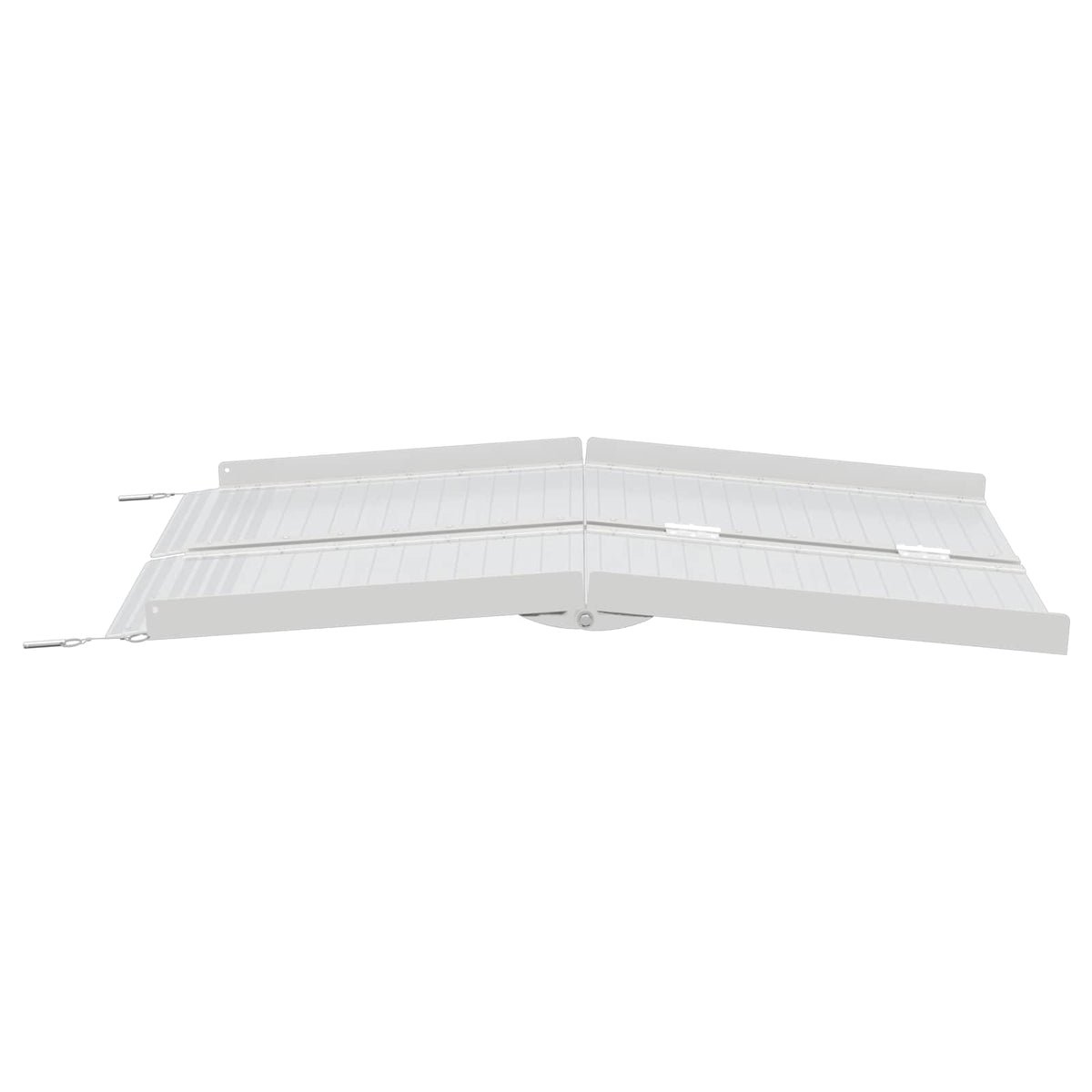 Rollaattorin ramppi 270 kg Hopea 270 kg Alumiini 122 x 73 x 5 cm