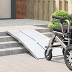 Rollaattorin ramppi 270 kg Hopea 270 kg Alumiini 152 x 73 x 5 cm