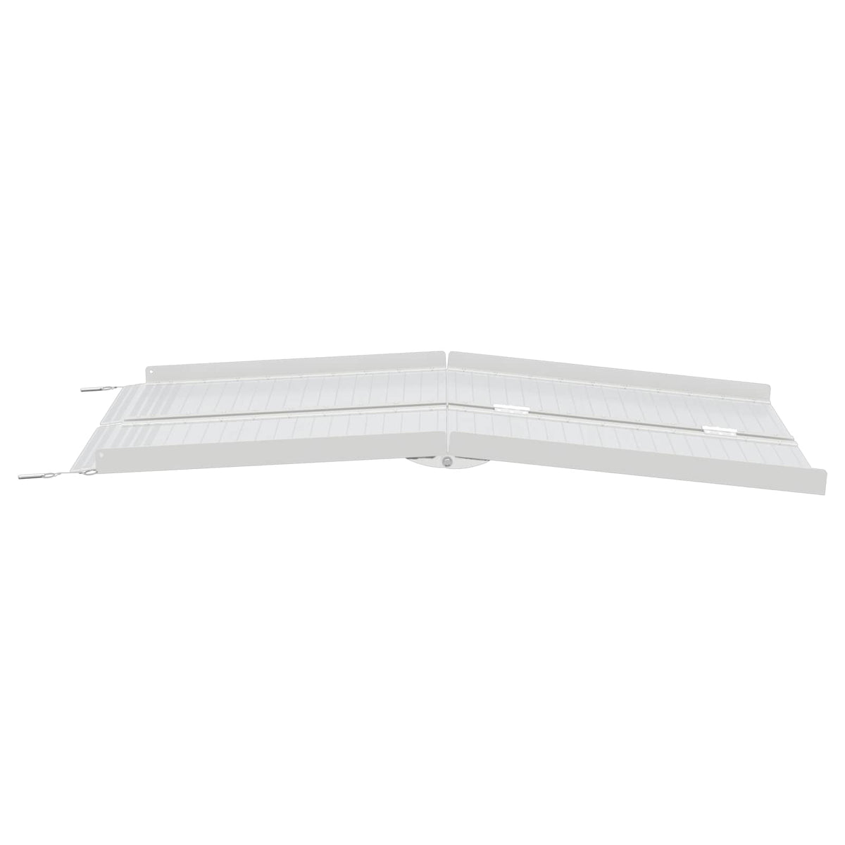 Rollaattorin ramppi 270 kg Hopea 270 kg Alumiini 152 x 73 x 5 cm