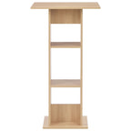 Baaripöytä tammi 60x60x110 cm