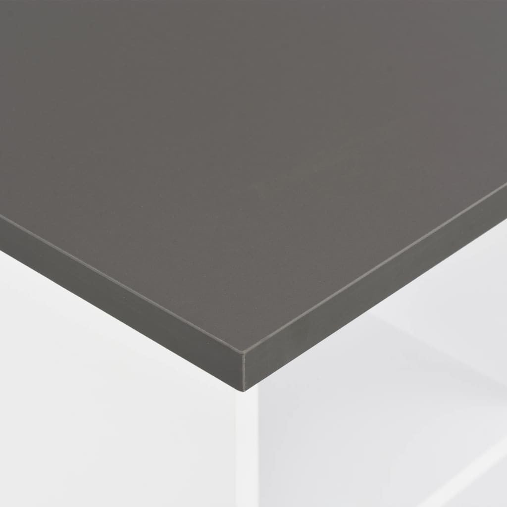 Barbord, vitt, 60x60x110 cm