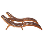 3-osainen aurinkotuoli ja teepöytä täysi akaasiapuu