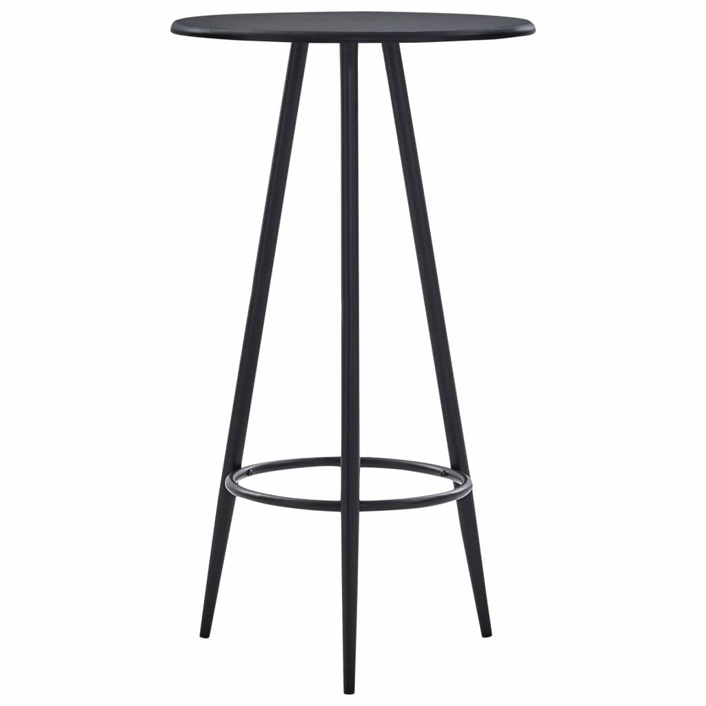 Barbord, svart, 60x107,5 cm, MDF
