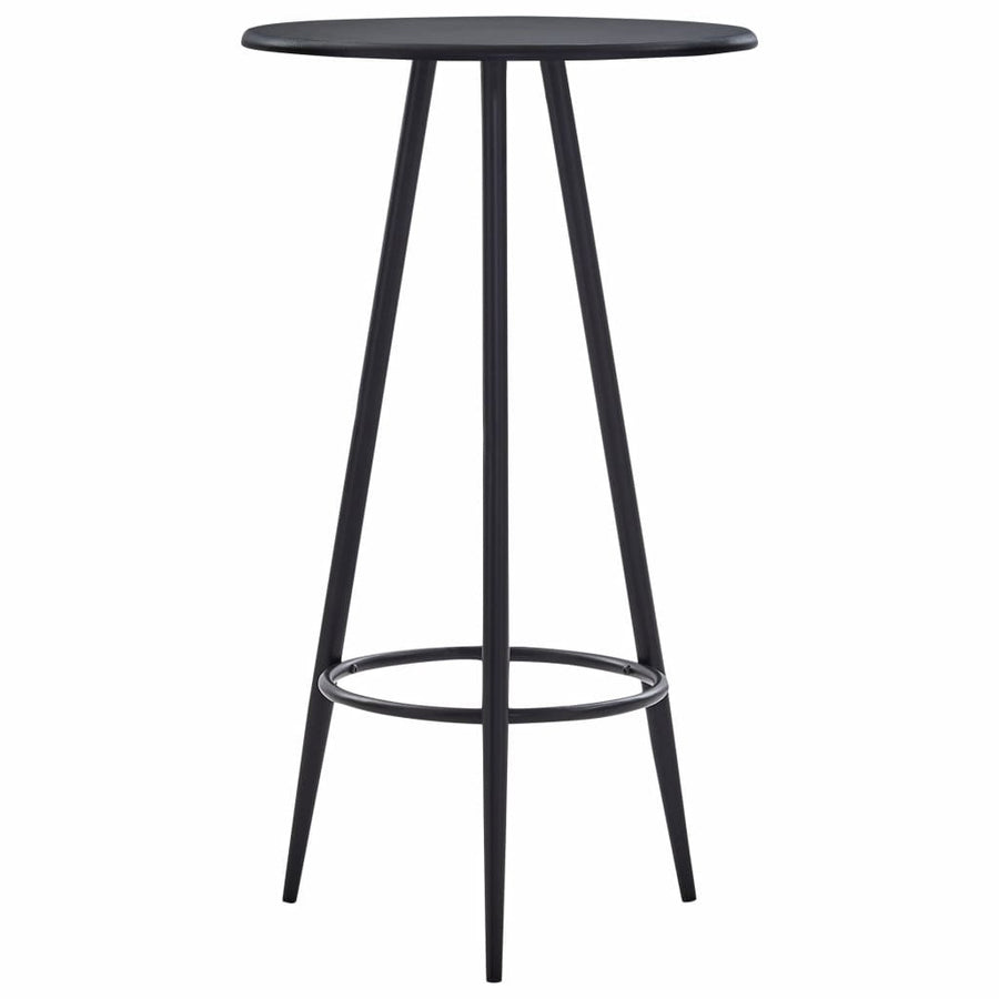 Barbord, svart, 60x107,5 cm, MDF