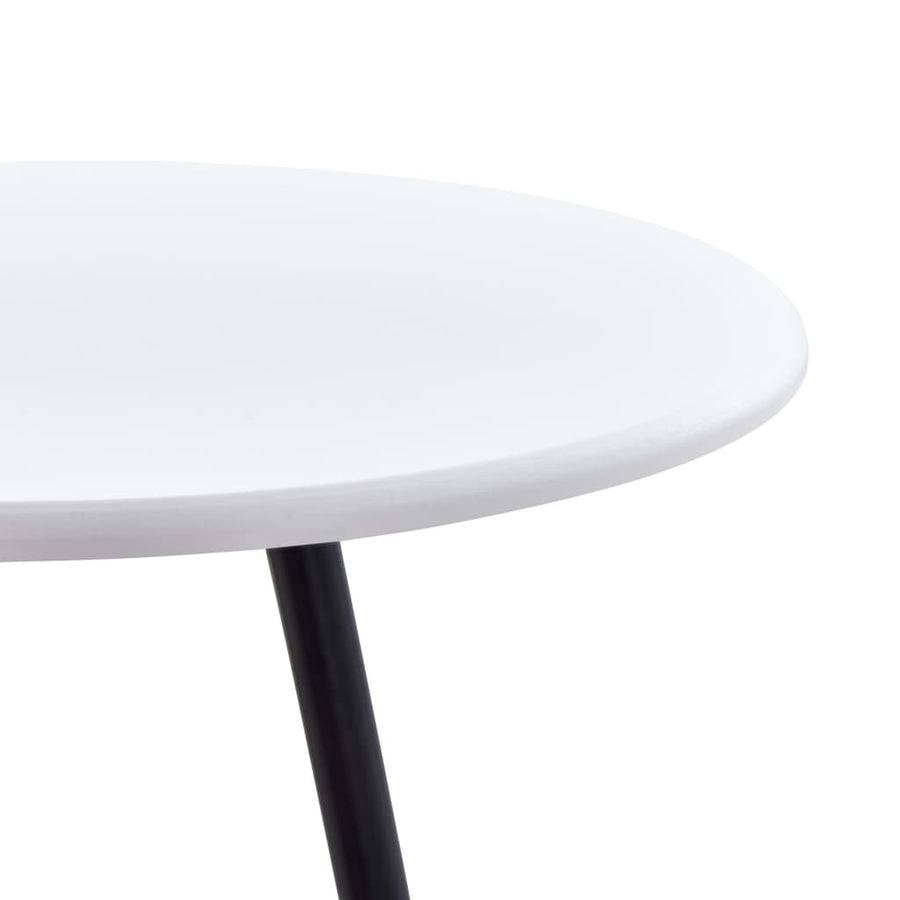 Barbord, vitt, 60x107,5 cm, MDF
