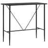 Barbord, svart, 120x60x110 cm, MDF