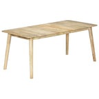 Ruokapöytä 180x90x76 cm mangopuu