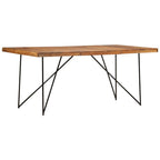 Matbord 180x90x76 cm massivt akaciaträ