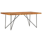 Matbord 180x90x76 cm massivt akaciaträ