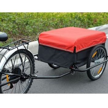 Cykelkärra (röd/svart)