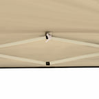 Pop-up-katos 2,95 x 2,95 m kantolaukulla, UV-suoja, musta