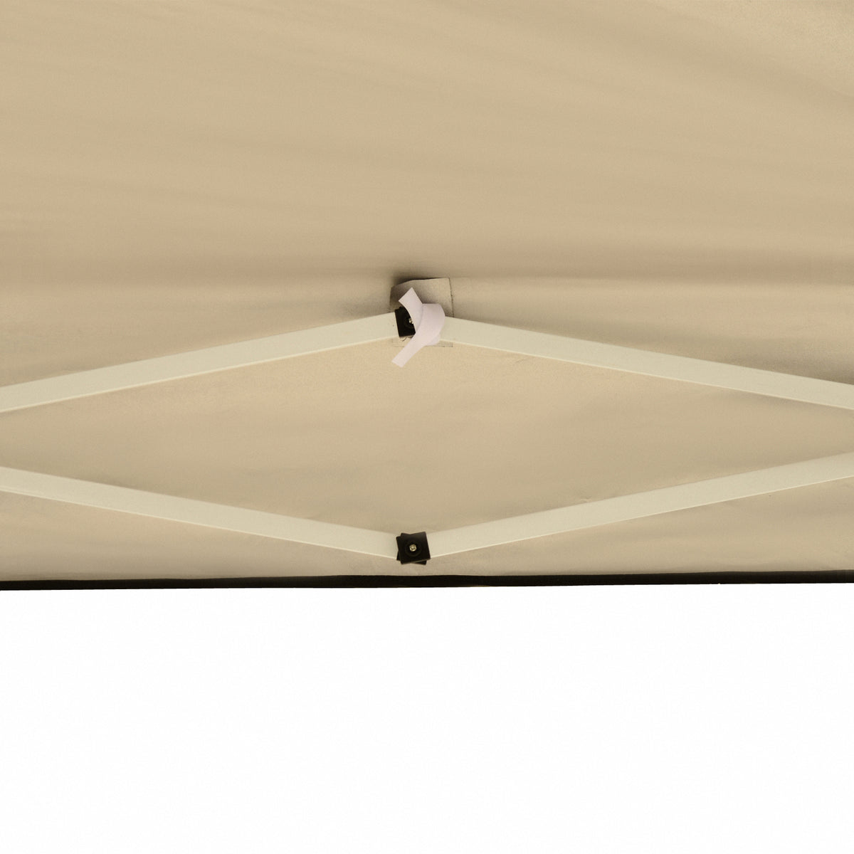 Pop-up-katos 2,95 x 2,95 m kantolaukulla, UV-suoja, musta