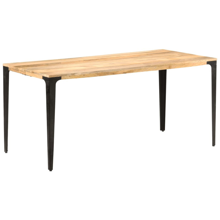 Matbord 160x80x76 cm massivt mangoträ