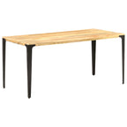 Matbord 160x80x76 cm massivt mangoträ
