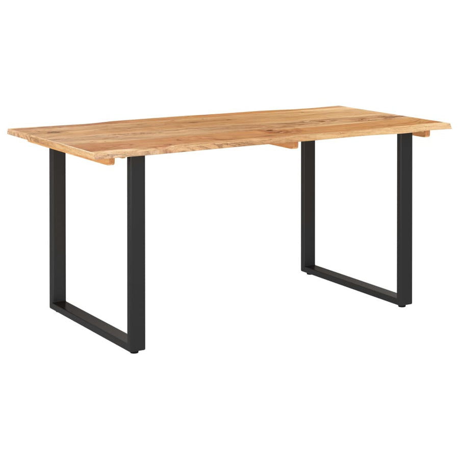 Matbord 160x80x76 cm massivt akaciaträ