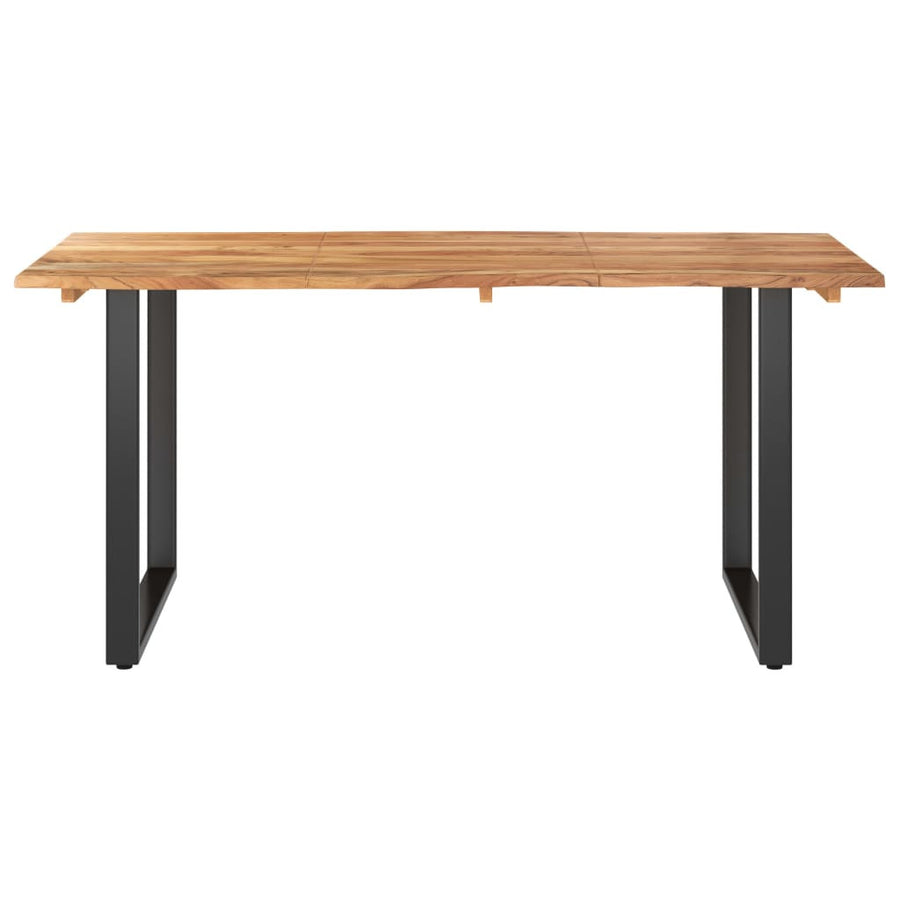 Matbord 160x80x76 cm massivt akaciaträ