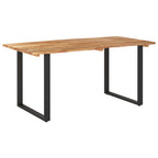 Matbord 160x80x76 cm massivt akaciaträ