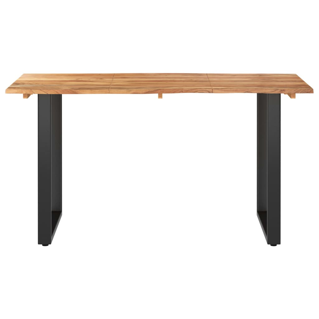 Matbord 140x70x76 cm massivt akaciaträ