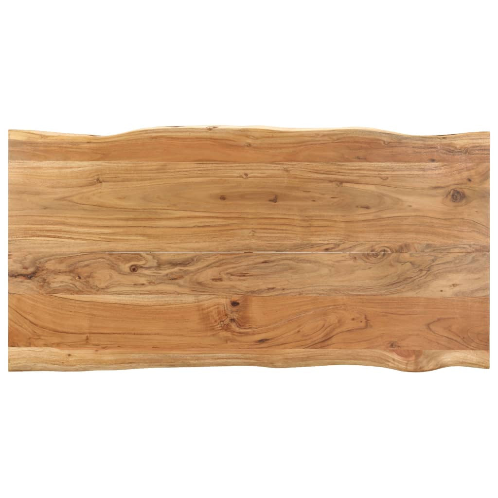 Matbord 140x70x76 cm massivt akaciaträ