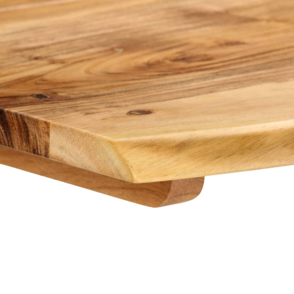 Matbord 140x70x76 cm massivt akaciaträ