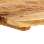 Matbord 140x70x76 cm massivt akaciaträ