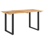 Matbord 140x70x76 cm massivt akaciaträ