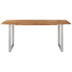 Matbord 180x90x76 cm massivt akaciaträ